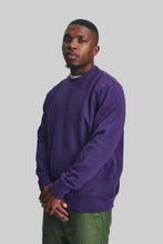 Load image into Gallery viewer, Buy House Of Blanks 400 GSM Crew Sweatshirt in Purple - Swaggerlikeme.com
