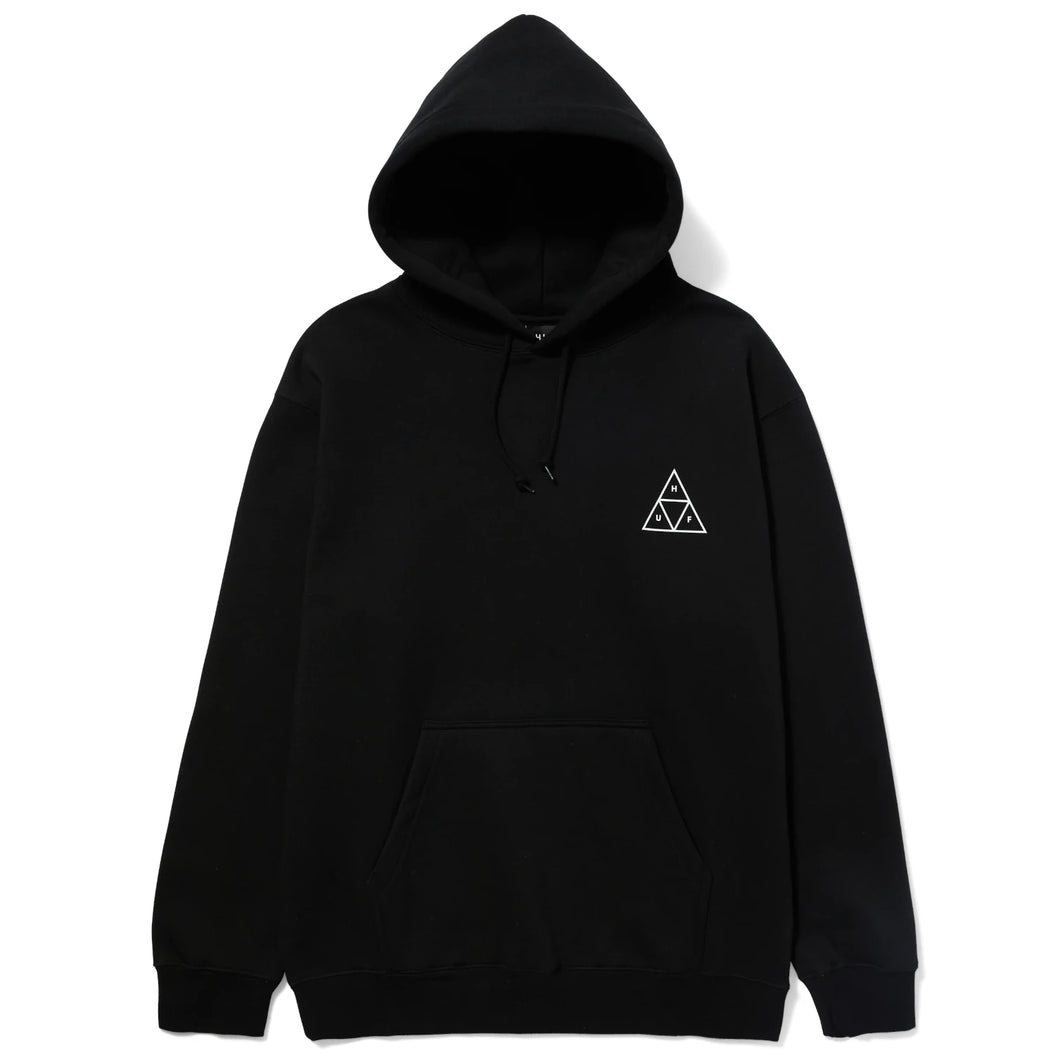 Buy Men's HUF Set Triple Triangle Pullover Hoodie in Black - Swaggerlikeme.com