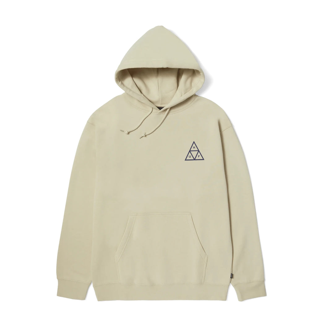 Buy Men's HUF Set Triple Triangle Pullover Hoodie in Stone - Swaggerlikeme.com