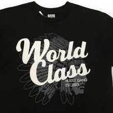Load image into Gallery viewer, Buy Men&#39;s Hustle Gang World Class Tee in Black

