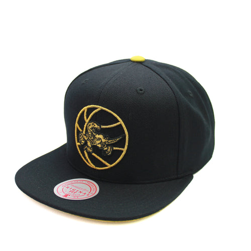 Mitchell and Ness Golden State Warriors Mitchell & Ness Grey Noise Snapback  Gray