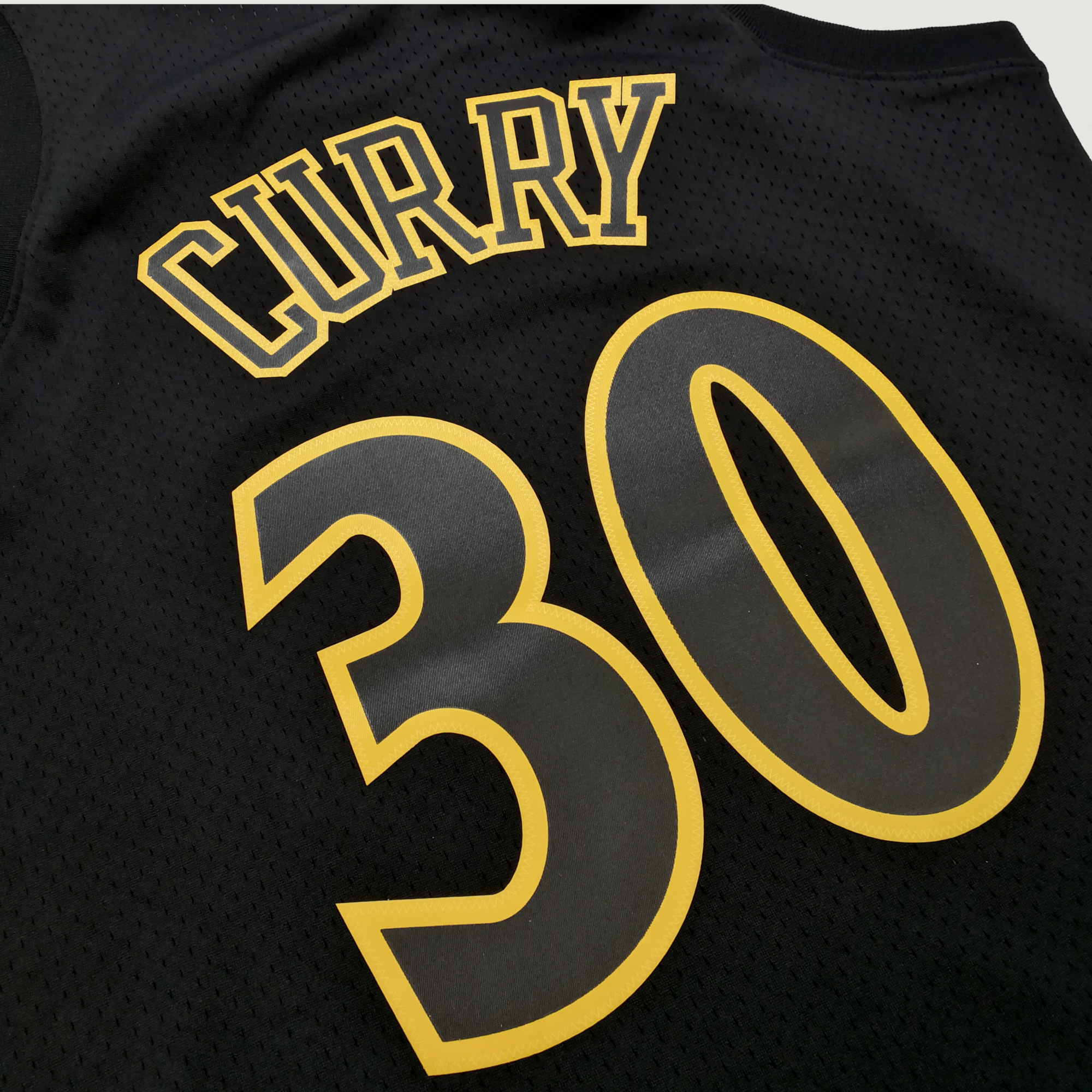 Men's Stephen Curry Golden State Warriors Black Dynamic Swingman Jersey by Mitchell & Ness M / Black