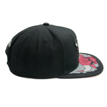 Load image into Gallery viewer, Buy Men&#39;s Chicago Bulls Munch Time Snapback Hat by Mitchell &amp; Ness Black - Swaggerlikeme.com
