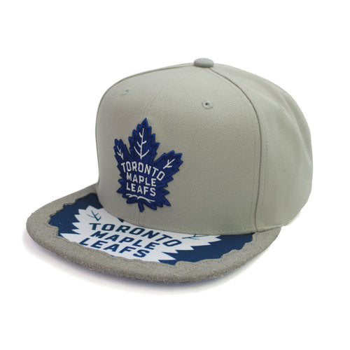 Buy Men's Mitchell & Ness NHL Munch Time Snapback Toronto Maple Leafs in Grey - Swaggerlikeme.com / Grand General Store