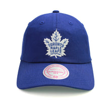 Load image into Gallery viewer, Buy Men&#39;s Mitchell &amp; Ness NHL Toronto Maple Leafs Team Ground 2.0 Strapback Hat in Blue - Swaggerlikeme.com / Grand General Store
