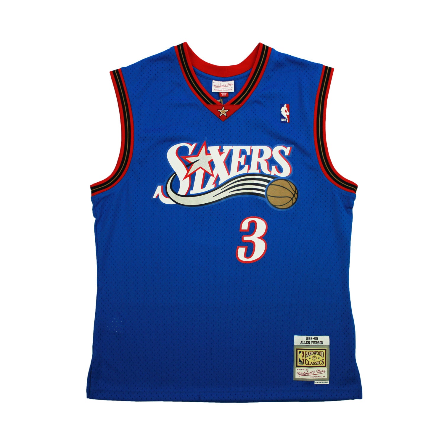 Allen Iverson Philadelphia 76ers 1999-00 Alternate Swingman Jersey 