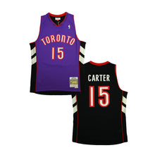 Load image into Gallery viewer, Buy Mitchell &amp; Ness Vince Carter Toronto Raptors 1999-00 Hardwood Classics Swingman Throwback Jersey - Purple - Swaggerlikeme.com / Grand General Store
