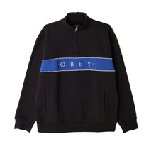 Load image into Gallery viewer, Buy OBEY Deal Mock Neck Sweatshirt - Black - Swaggerlikeme.com / Grand General Store
