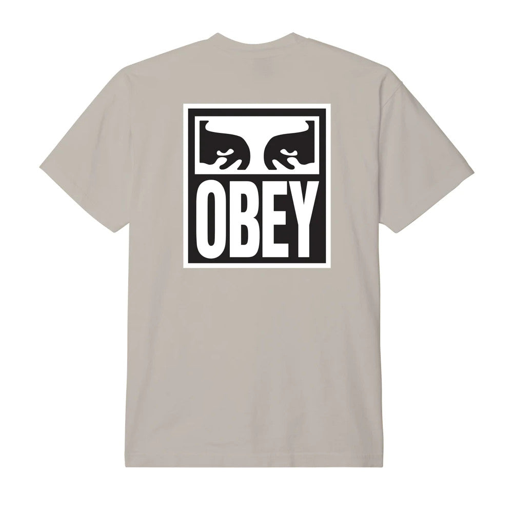 T-shirt Obey Homme Gris Graphique - Taille XL - 100% Coton (autre) - Occasion Bon état