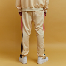 Load image into Gallery viewer, Buy Men&#39;s Paterson League Diamond Court Track Pant in Beige - Swaggerlikeme.com
