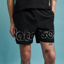 Load image into Gallery viewer, Buy Men&#39;s Paterson Love Shorts in Black - Swaggerlikeme.com
