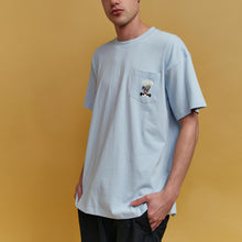 Load image into Gallery viewer, Buy Men&#39;s Paterson League Monte Carlo SS Tee in Light Blue - Swaggerlikeme.com
