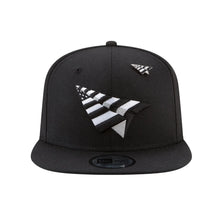 Load image into Gallery viewer, Paper Planes Original Crown Old School Snapback Hat with Green Undervisor in Black - Grand General Store / Swaggerlikeme.com
