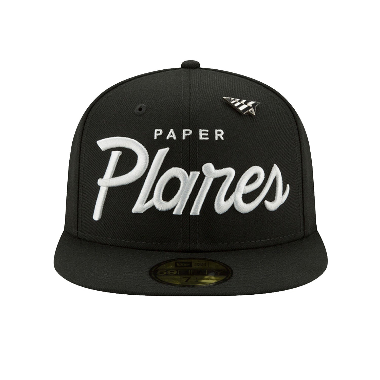 Paper Planes Blue Print 59FIFTY Fitted Hat Black - Main Image