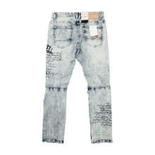 Load image into Gallery viewer, Buy Smoke Rise Collage Patch Jeans - Conway Blue - Swaggerlikeme.com / Grand General Store
