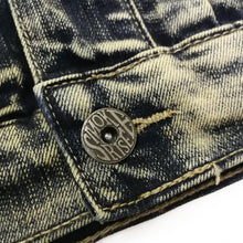 Load image into Gallery viewer, Buy Smoke Rise Mens Vintage Moto Denim Jacket - Blue Toast - Swaggerlikeme.com / Grand General Store
