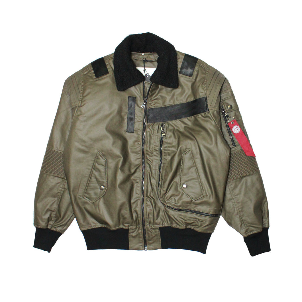 Buy Smoke Rise Basic Waxed Twill Jacket - Olive - Swaggerlikeme.com / Grand General Store