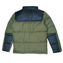 Load image into Gallery viewer, Buy Smoke Rise Color Block Bubble Jacket - Olive - Swaggerlikeme.com / Grand General Store
