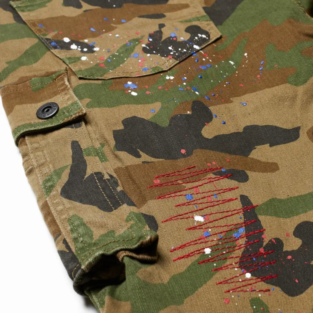 Men's Smoke Rise Rip Repair Fashion Twill Cargo Pants in Men's Smoke Rise Rip Repair Fashion Twill Cargo Pants in