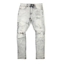 Load image into Gallery viewer, Buy Smoke Rise Rip Repair Fashion Jeans - Frost Gray - Swaggerlikeme.com / Grand General Store
