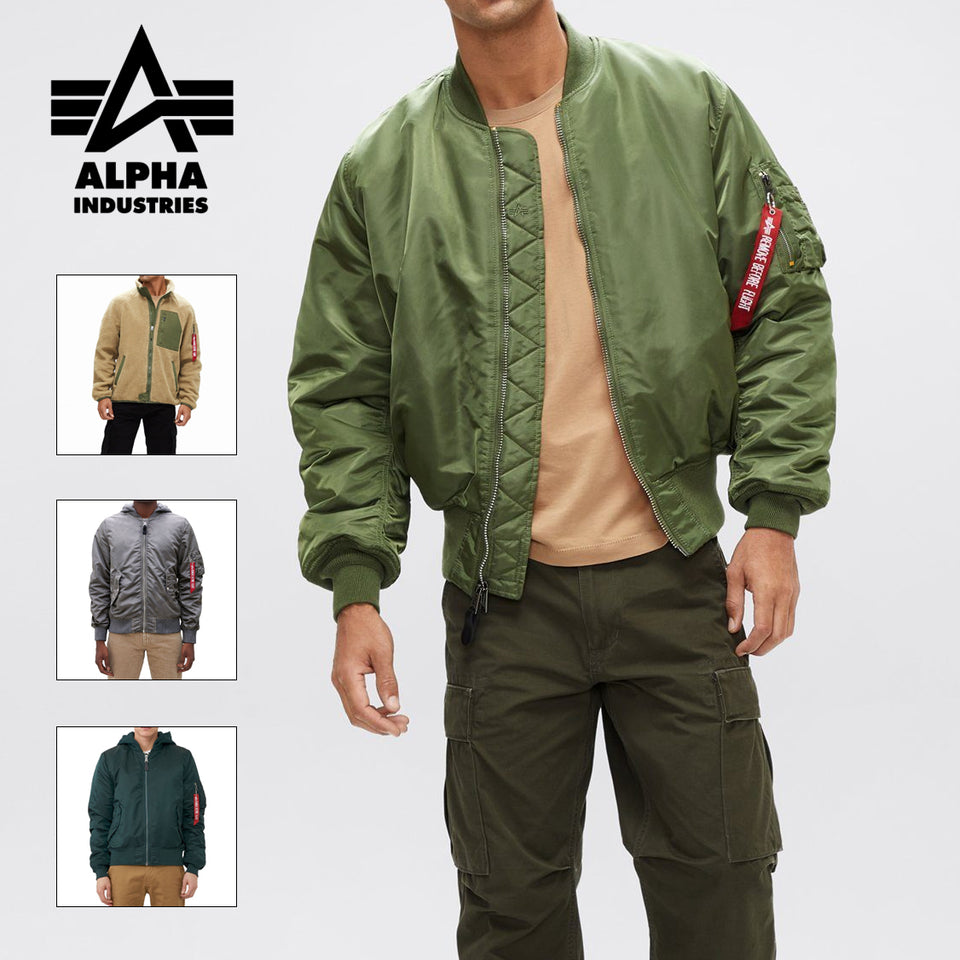 Buy Alpha Industries Bomber Jackets at Swaggerlikeme.com