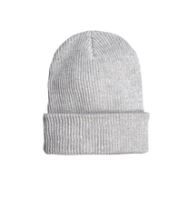 Load image into Gallery viewer, Buy House Of Blanks Shaker Style Beanie Hat - Heather Grey - Swaggerlikeme.com / Grand General Store
