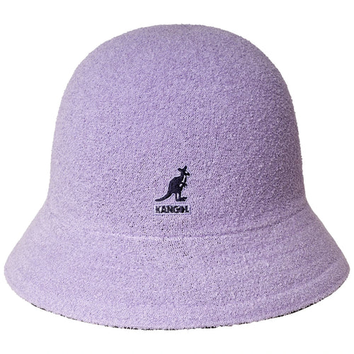 Buy Kangol Flip It Reversible Casual Bucket Hat in Digital Lavender / Deep Springs
