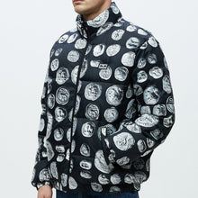 Load image into Gallery viewer, Buy OBEY Loot Coins Puffer Jacket - Black - Swaggerlikeme.com / Grand General Store
