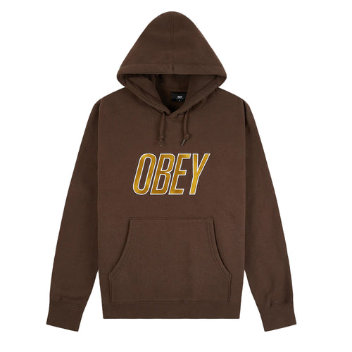 Buy OBEY Panic Specialty Fleece Hoodie - Brown - Swaggerlikeme.com / Grand General Store