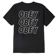 Load image into Gallery viewer, Buy OBEY Jumbled Eyes II Basic Tee - Black - Swaggerlikeme.com / Grand General Store
