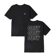 Load image into Gallery viewer, Buy OBEY Jumbled Eyes II Basic Tee - Black - Swaggerlikeme.com / Grand General Store
