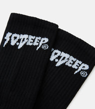 Load image into Gallery viewer, Buy 10 Deep Ten Toes Socks - Black - Swaggerlikeme.com / Grand General Store
