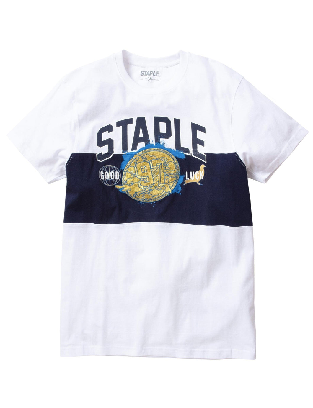 Buy Staple Gold Medal Embroidered T-shirt - Navy - Swaggerlikeme.com / Grand General Store