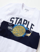 Load image into Gallery viewer, Buy Staple Gold Medal Embroidered T-shirt - Navy - Swaggerlikeme.com / Grand General Store
