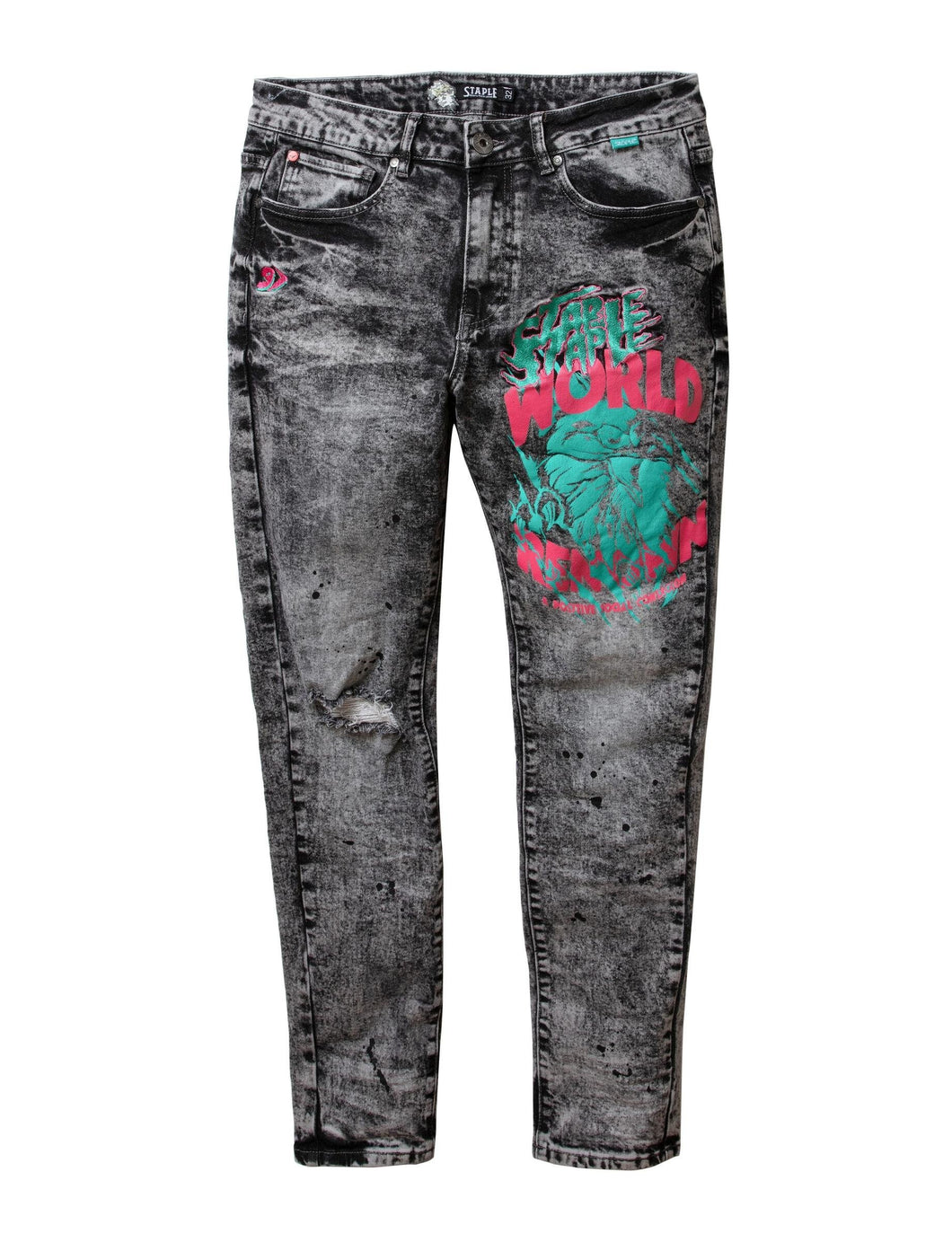 Buy Staple Rebels Denim Pants - Black - Swaggerlikeme.com / Grand General Store