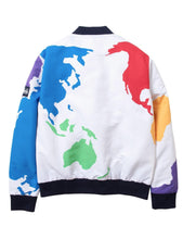 Load image into Gallery viewer, Buy Staple World Sport Bomber Jacket - White - Swaggerlikeme.com / Grand General Store
