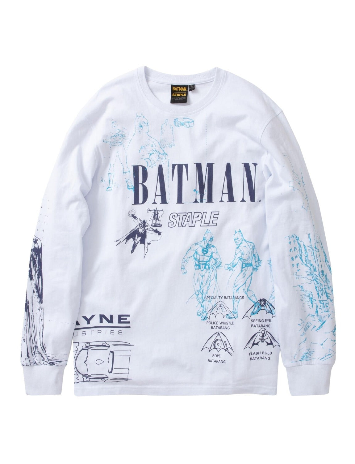 BATMAN STAPLE Pigeon リバーシブルスタジャン 2XL