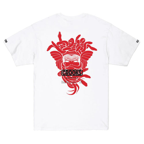 Buy Crooks & Castles A.E.C.E Medusa Tee - White - Swaggerlikeme.com / Grand General Store