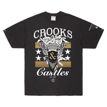 Load image into Gallery viewer, Buy Crooks &amp; Castles Cocaine &amp; Caviar SS Tee - Black - Swaggerlikeme.com / Grand General Store
