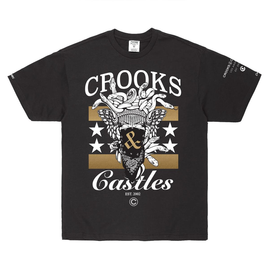 Buy Crooks & Castles Cocaine & Caviar SS Tee - Black - Swaggerlikeme.com / Grand General Store