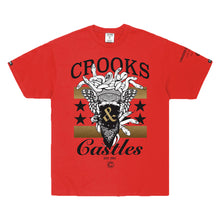 Load image into Gallery viewer, Buy Crooks &amp; Castles Cocaine &amp; Caviar SS Tee - Red - Swaggerlikeme.com / Grand General Store
