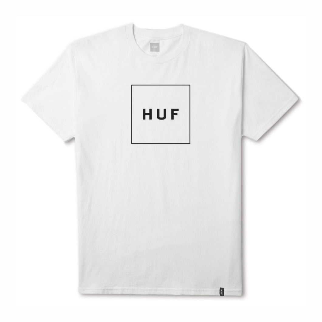 Buy HUF Essentials Box Logo SS Tee - White - Swaggerlikeme.com / Grand General Store