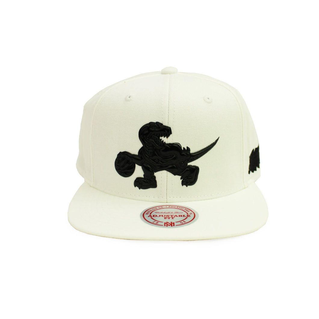 Buy NBA Toronto Raptors Black Dino Chrome Weld Snapback Hat White By Mitchell and Ness - Swaggerlikeme.com / Grand General Store