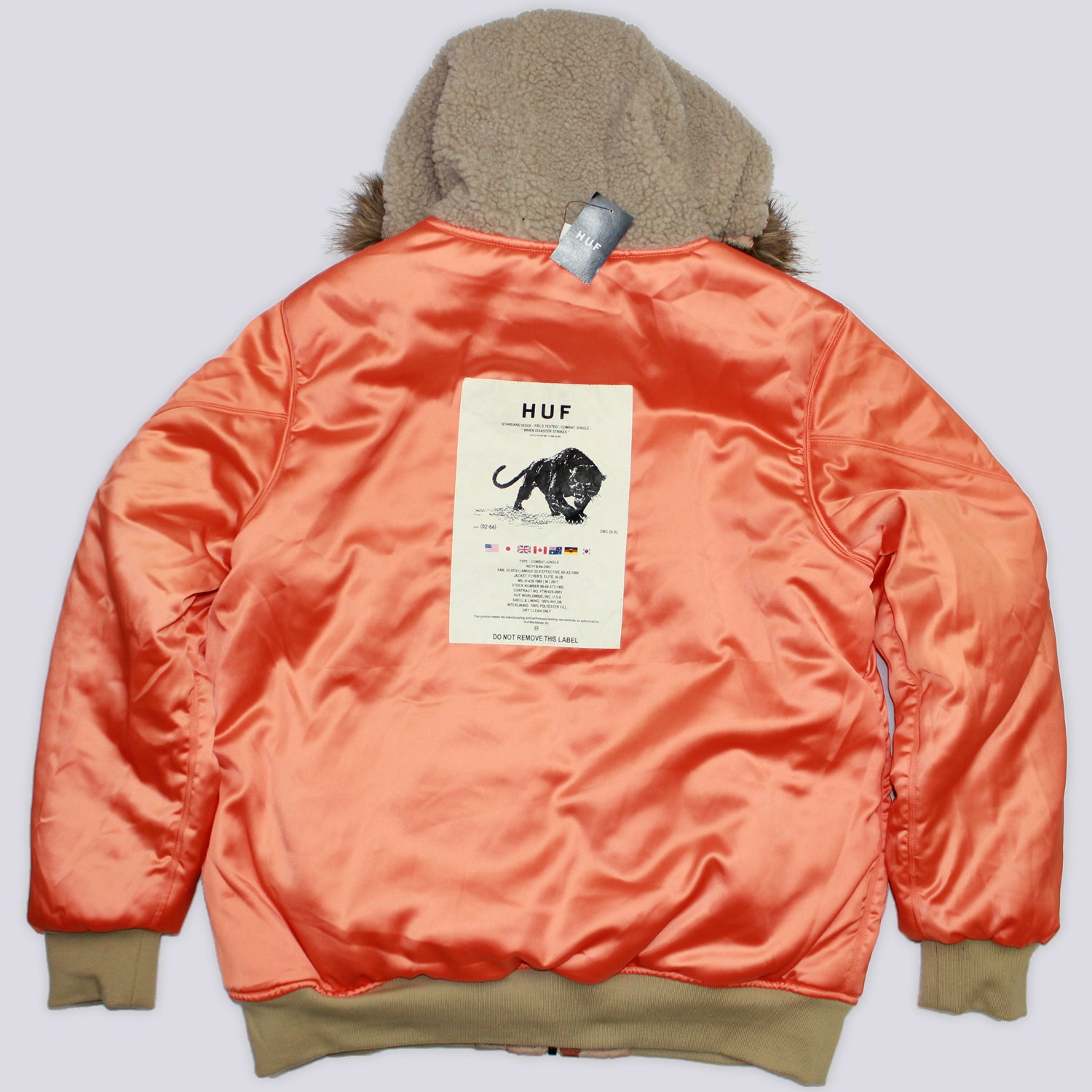 HUF N2B Reversible Jacket - Dessert Camo – Swaggerlikeme.com 