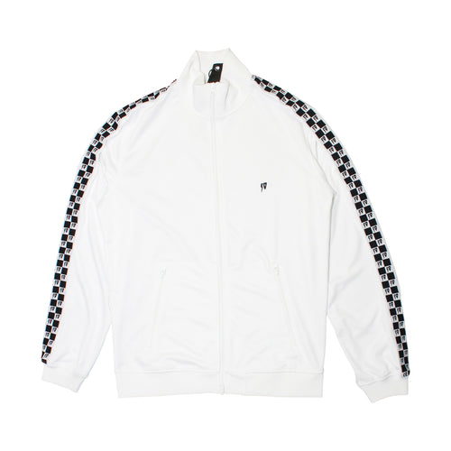 Buy 10 Deep The Checkered Flag Track Jacket - White - Swaggerlikeme.com / Grand General Store