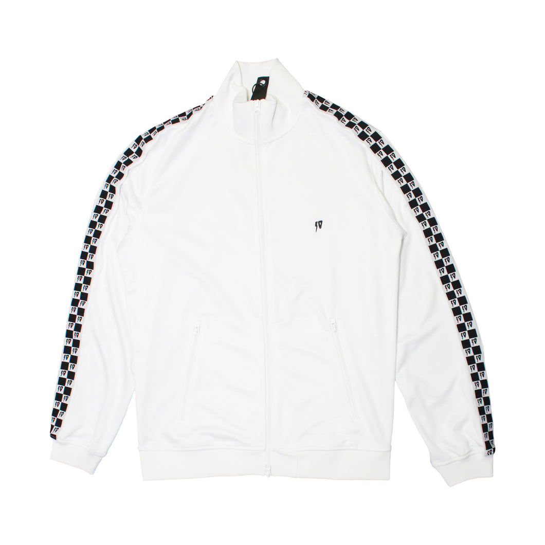 Buy 10 Deep The Checkered Flag Track Jacket - White - Swaggerlikeme.com / Grand General Store
