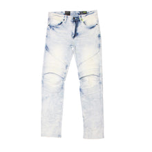 Load image into Gallery viewer, Buy Smoke Rise Embossed Knee Denim Jeans - Standard Blue - Swaggerlikeme.com / Grand General Store
