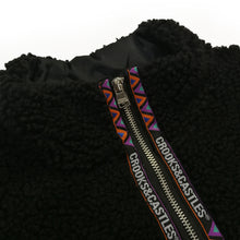 Load image into Gallery viewer, Buy Crooks &amp; Castles The Crooks Sherpa Mountain Fleece - Black - Swaggerlikeme.com / Grand General Store
