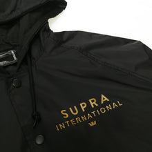 Load image into Gallery viewer, Buy SUPRA OG International Coaches Jacket - Black - Swaggerlikeme.com / Grand General Store
