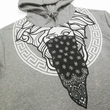 Load image into Gallery viewer, Buy Crooks &amp; Castles Bandana Bandido Pullover Hoodie - Heather Gray - Swaggerlikeme.com / Grand General Store
